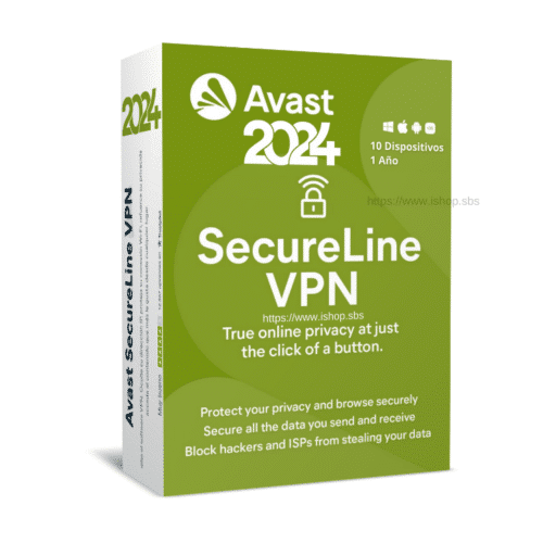Licencia Avast SecureLine VPN 10 Dispositivos / 1 Año